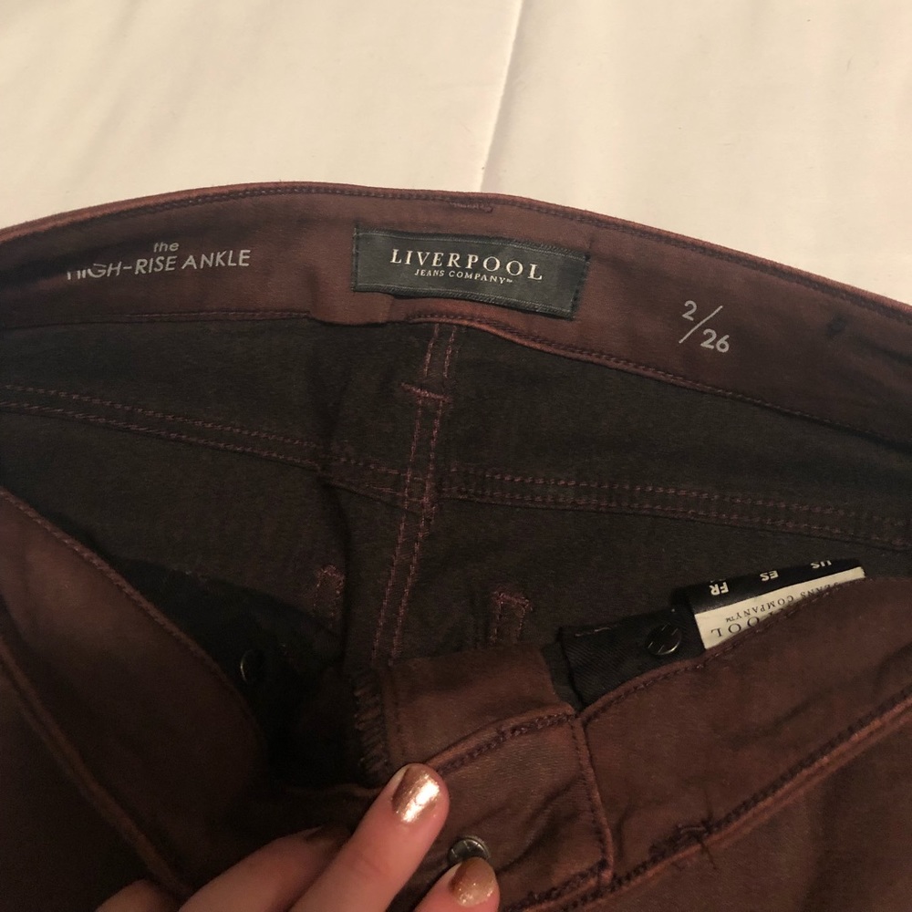 LIVERPOOL high rise skinnies! Worn once!